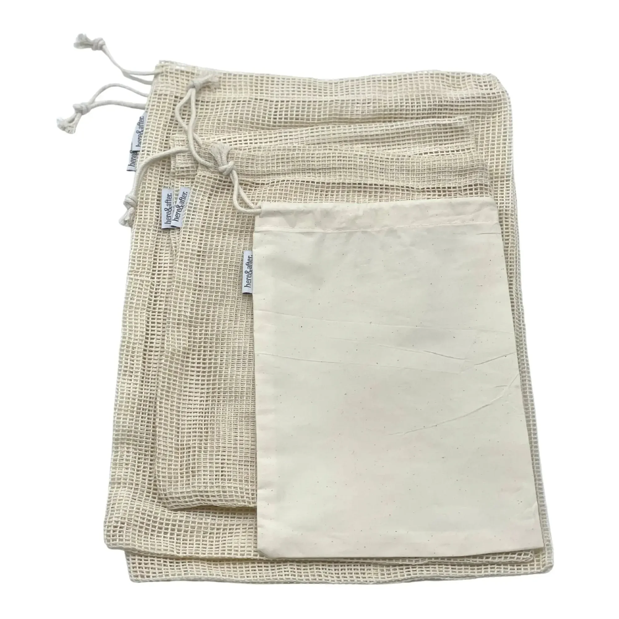 Organic Cotton Produce Bags